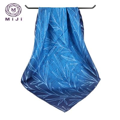 China Ladies Square Sex Scarf Korean Indian Silk Head Scarf Silk for sale