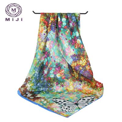 China Custom Square 100% Silk Hand Scarf Digital Silk Printing Machine for sale