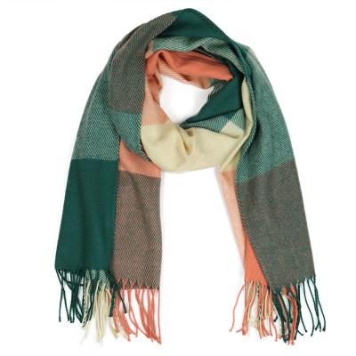 China Warm comfortable winter 100% acrylic pashmina scarf for sale