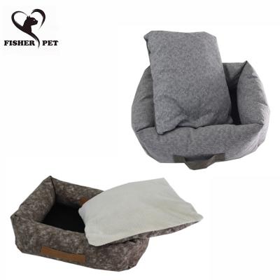 China Wholesale Custom Luxury Dog Bed Cat Nest House Mat Travel Pet Bed Accessories Supplier for sale