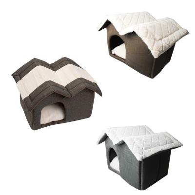 China Cat Viable Nest Bed Dog House Foam RTS PET424 Soft Foam Knit Brush In Running Low Price Pet Sofa Cushion Fur Carpet for sale