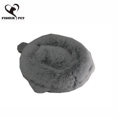 China Universal Travel Pet Supplies Washable Warm Shell Shape Dog Cat Deep Sleep Pet Cat Bed for sale