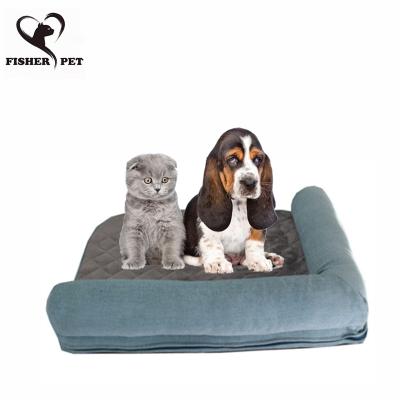 China Warming Pet Sofa Dog Bed For Large Washable Dogs Couches Pads Mat Covering Kennel Cushion Pet Cat Nest Winter Warm Bed for sale