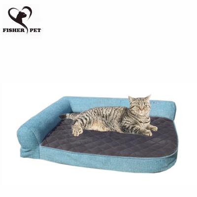 China Large Heating Dog Mat Sofa Dog Bed Pad Blanket Cushion Warm Blanket Home Washable Winter Pet Cat Bed Sofa Mat For Diaper for sale