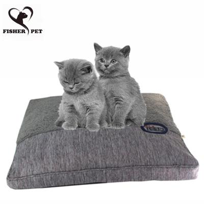 China Pet Mats Cat Bed Dog Dogs Accessories Sofa Waterproof Bottom For Small Bedroom Fleece Travel Cushion Super Warm Soft Dog Beds Large for sale