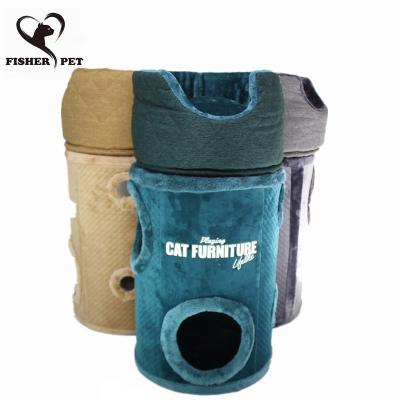 China High Quality Amazon Cat Tree Waterproof Hot Selling Indoor Cats Bucket Carrier For Christmas Gifts for sale