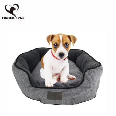 China New Large Travel Dog Bed Sofa Puppy Cat Bed Pet Warm Bedroom Winter Plush Beds Cushion For Small Breeds Dog Accessories for sale