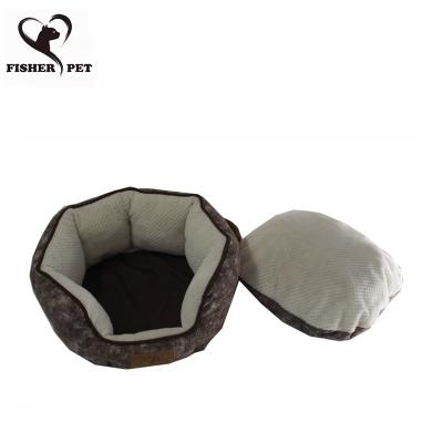 China Popular Soft Plush Winter Cozy Indoor Cat Cuddler Nest Sofa Travel Pet Dog Bed for sale