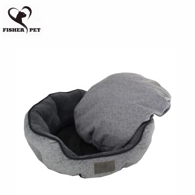 China High Quality Comfortable Cat Kennel Beds Travel Cat House Soft Fleece Nest Dog Protection Warm Mat for Christmas for sale