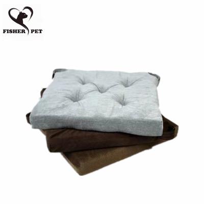 China Padded Massage Church Cushions Seat Mat Office Chair Seat Cushion Trapezoidal Chair Pad Solid Soft Bolster Buttocks Tie On Pad for sale