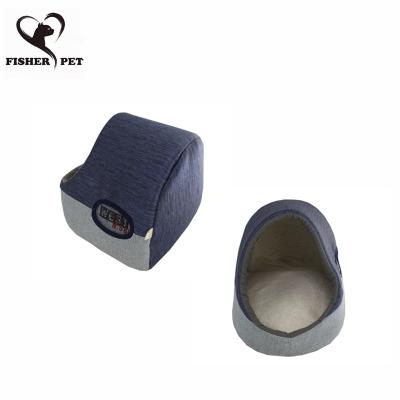 China Travel Warm Pet Supplies Cat Bed Winter Warm House Cave Dog Nest Kennel Soft Sleeping Bag for sale