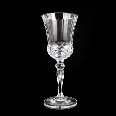 China New High Quality CLASSIC High Foot Wine Cup Glass Thickened Round Durable Material Whiskey Champagne Flute Cup Red Wine Glasses for sale