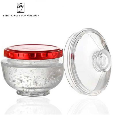 China Hot Sale 50ml 70ml 100ml Fashionable Luxury Glass Bird's Nest Bottle Bird's Nest Jar With Lid for sale