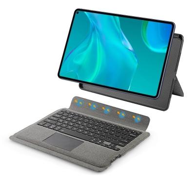 China Light Weight Yatale protective case for Huawei Matepad pro 12.6'' magnetic detachable tablet keyboard case with touchpad for sale