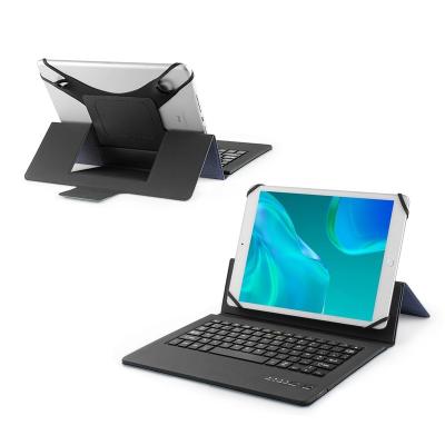 China Light Weight Universal bluetooth tablet keyboard case with silicone holder keyboard case samsung tab A9 for sale