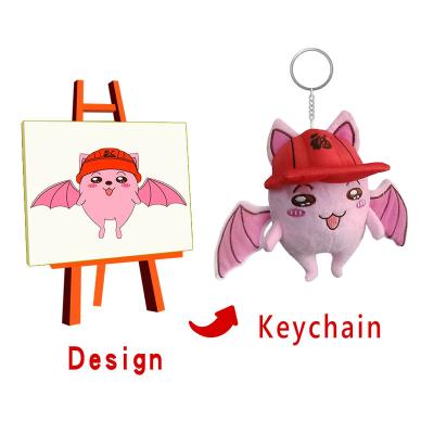 China Cute Animal Popular Practical Korean Plush Doll Gift Stuffed Dolls Main Chained Korean Dolls Plush Doll for sale