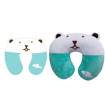 China Anime Design Eco-Friendly Material Custom Doll Shaped Toy Bear Plush Pillow Custom Plush Toy Stuffed Pillow for sale