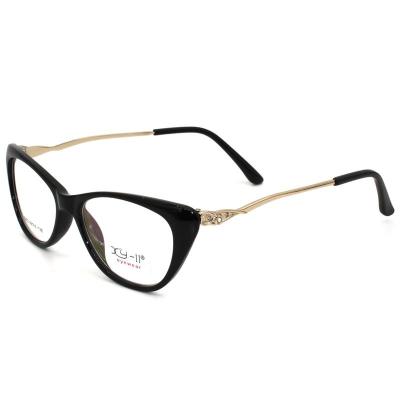 China For LuckTime Reading Glasses 2022 Fashion PC Glasses Frames Women Cat Eye Glasses for sale