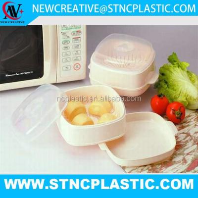 China Sustainable New Product Plastic Multifunctional Food Steamer for sale