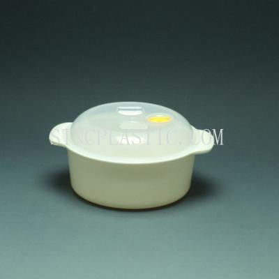 China Sustainable New Product Plastic Food Steamer For Microwave 1.1L for sale