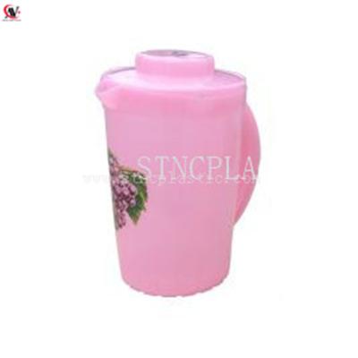 China Sustainable plastic 1.5L water jug ​​for cooler with handle and lid for sale