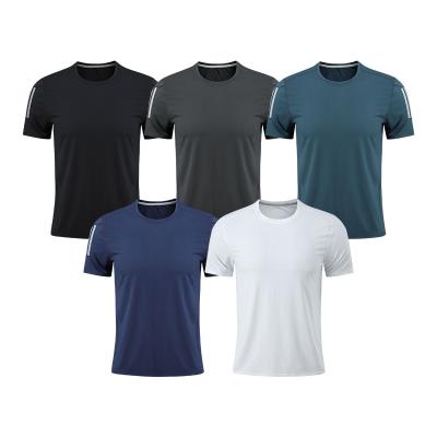 China 2022 New Hot Selling High Quality Good Quality Men's Breathable Loose Yoga Top Loosen Short Sleeve Men's T-shirts Factory Wholesale for sale