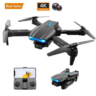 China WIFI FPV Camera Drone Mini 4K HD Pro Drone Mode E99 Foldable Helicopter K3 E99 Drone Headless Obstacle Avoidance RC Quadcopter Pro for sale