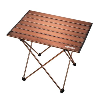 China 2021 Traditional Outdoor Aluminum Folding Table Legs For Outdoor Picnic Camping With Carry Bag for sale