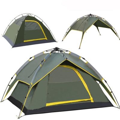 China Hot Selling Good Quality Fiberglass 3-4 People Travel Outdoor Camp Tent for sale