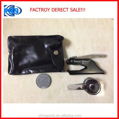 China Office FACTORY SALE! ! Good Quality Nickel or Chromed Pocket Stamper Seal Stamper Seal Stamper for sale