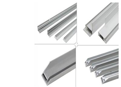 China Custom Extruded Steel Profiles Aluminum Fabricated Products For Building Material for sale