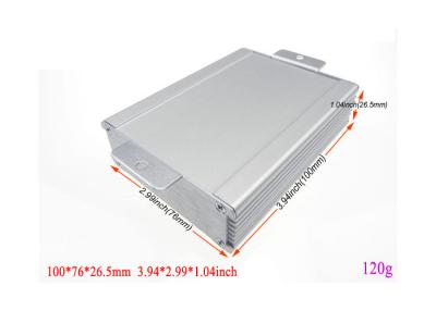 Chine L'extrusion en aluminium standard polie profile la commande numérique par ordinateur usinant la boîte de jonction électrique à vendre