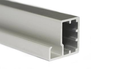 China Silver Industrial Aluminium Sliding Door Profiles Aluminum Extrusion Fabrication for sale