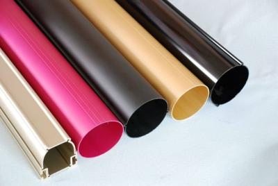 China Yellow Color Aluminum Anodizing Service Aluminium Round Tubing In Medical for sale