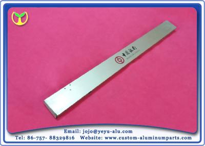 China Golden Aluminium Extrusion Profile Signboard With CNC Deep Processing for sale