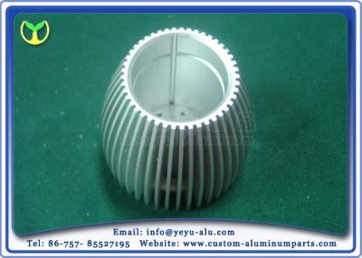 China CNC Machined Custom Aluminum Fabrication Anodized Aluminum LED Lamp Cup for sale