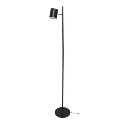 China Modern Dimmable LED 5W 400Lm Modern Floor Lamp Single Head in Black Color for Hotel etc. of the Ministry of the Interior. for sale