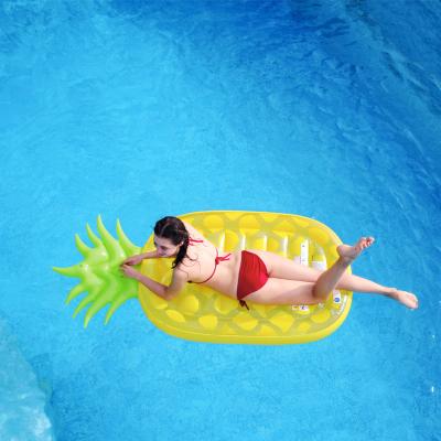 China Large Swimming Ring Animal Cartoon Floating Bed Environmentally Friendly Inflatable Row Recliner For Adult Kid for sale