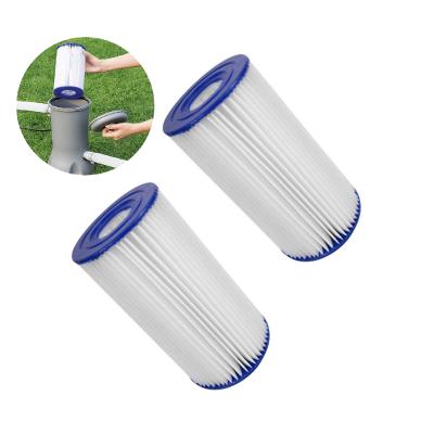 China Durable Swimming Pool Water Circulation Acrylic Ground Filter Cartridges Filter Core PP for sale