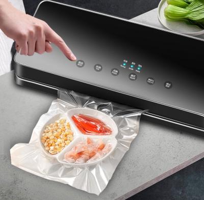 China Commercial Automatic Food Vacuum Sealer Machine Commercial Plastic Mini Food Storage Outdoor Household for sale