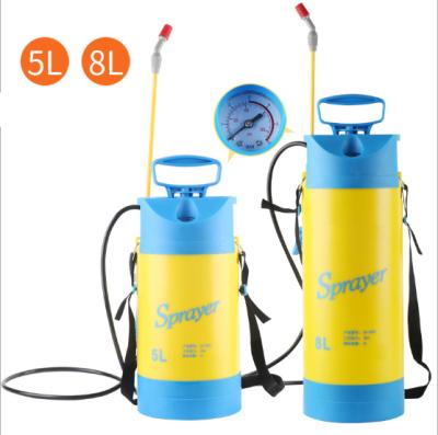 China Vegetable garden sprayer with pressure meter for sale