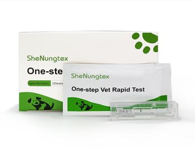 China Vet Diagnosis Animal early canine pregnancy relaxin (RLN) dog rapid test kit vet us for sale