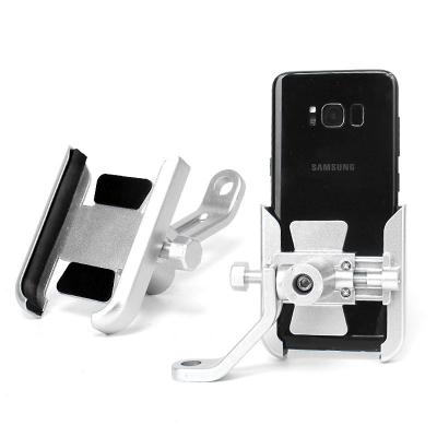 China New Arrivals Adjustable Motorcycle Phone Holder With USB Charger Mount For 3.5-6.2 Inch Bike Handlebar Mounts for sale