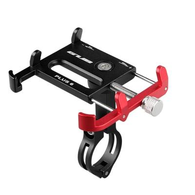 China New Aluminum Alloy Bicycle Mobile Phone Holder Adjustable Navigation Bracket Universal Electric Motorcycle Bicycle Mobile Phone Holder for sale