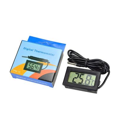 China TPM-10 Mini Digital LCD Display Thermometer Temperature Sensor Aquarium Fridge Water Temperature Meter Electronic Thermome ZKHD026 for sale