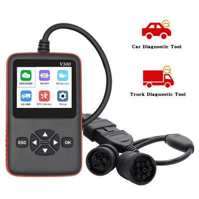 China V500 OBD2/EOBD Scanner Vehicle Engine Fault Code Reader Car Code Reader Car Diagnostic Tool for SAE J1850 PWM A6 for sale