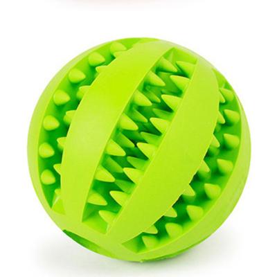 China Dogs Dog Toys Puppy Balls Fun Rubber Dog Play Snack Toys For Big Dogs To Clean Their Teeth Pet Supplies for sale