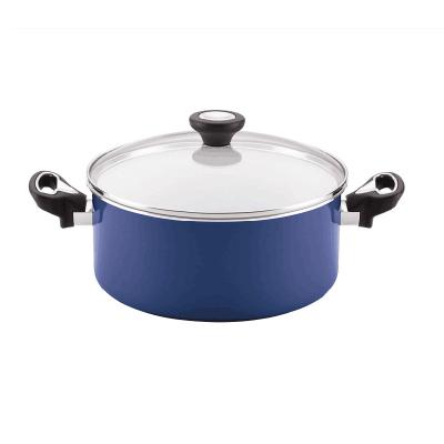 China Sustainable High Quality 26cm Aluminum Cookware For Kitchenware Cooking Pot With Soup Pot Each Size for sale