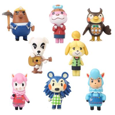 China Toy High Quality 8pcs/lot Cartoon Kid Gifts Collection Cartoon Dolls Micro Customized PVC Contrary Action Figures Animal Toys for sale