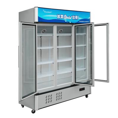 China Single-Temperature High Quality Large Manufacturing Cold Showcase Display Cooler for sale